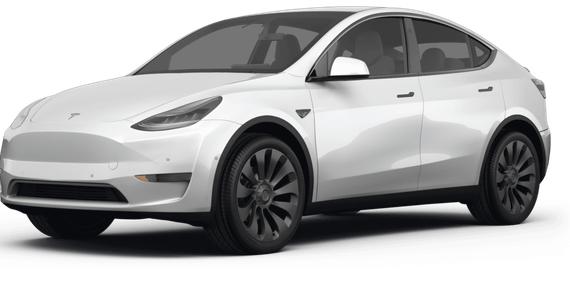 TESLA MODEL Y 2022 7SAYGDEF3NF337406 image